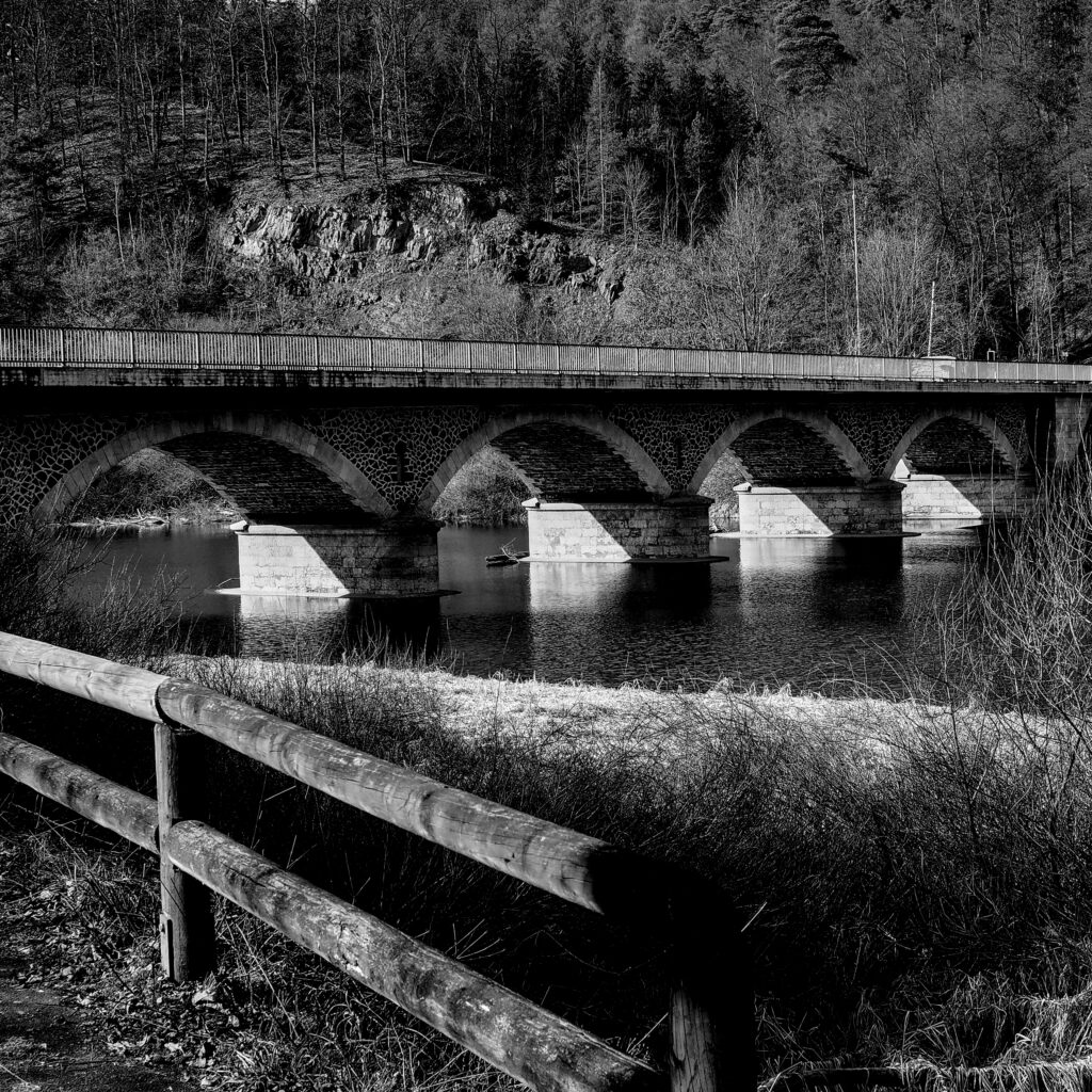 Bridge over river Eder